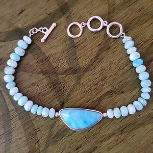 Larimar bracelet